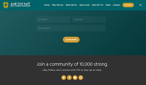 Connect to social media